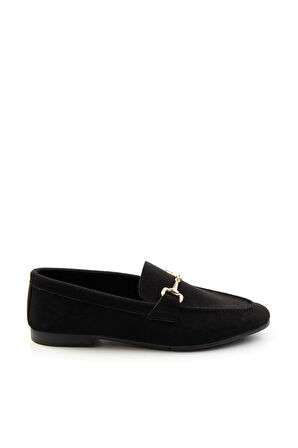 Siyah  Kadın Loafer Ayakkabı K01503727202