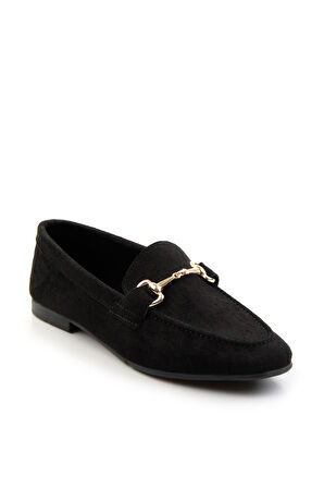 Siyah  Kadın Loafer Ayakkabı K01503727202