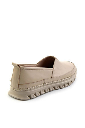 Bej Leather Kadın Casual Ayakkabı K01518015103