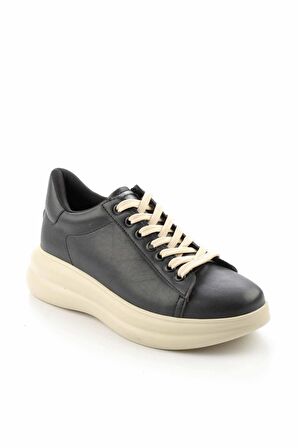 Bambi Siyah Bej  Kadın Sneaker K01512950009