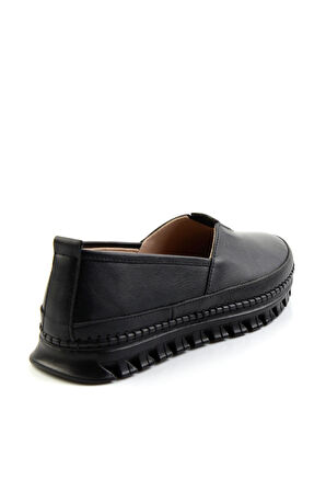Siyah Leather Kadın Casual Ayakkabı K01518015103