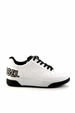 Bambi Beyaz Siyah  Kadın Sneaker K01512320009