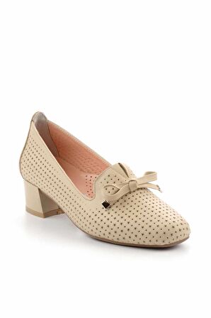 Bej Hakiki Deri Kadın Babet K01531200003