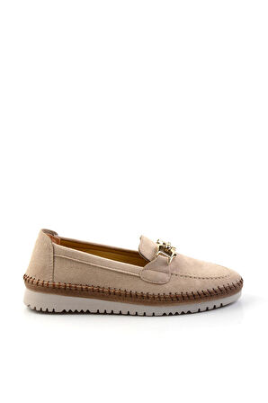 Bej  Kadın Loafer Ayakkabı K01536201002