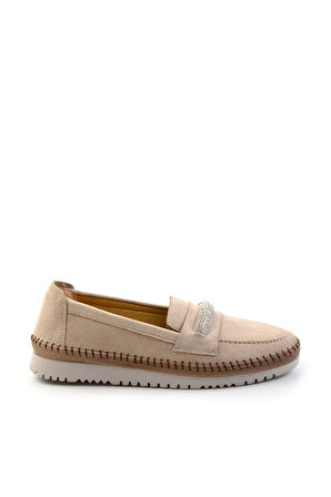 Bej  Kadın Loafer Ayakkabı K01536999902