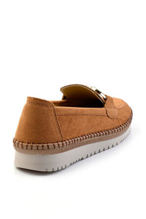 Taba  Kadın Loafer Ayakkabı K01536201002