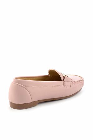 Bambi Pudra  Kadın Loafer Ayakkabi K01542166609