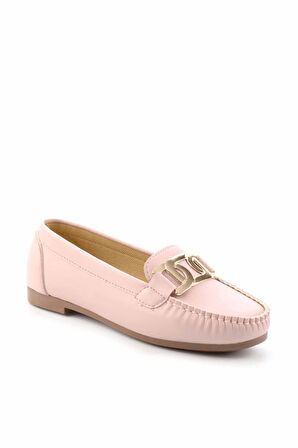 Bambi Pudra  Kadın Loafer Ayakkabi K01542166609