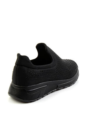 Siyah Streç  Kadın Casual Ayakkabı K01546000317