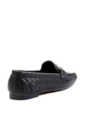Bambi Siyah  Kadın Loafer Ayakkabi K01542030710