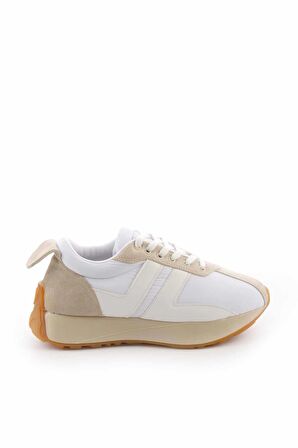 Bej Paraşüt  Kadın Sneaker K01545003767