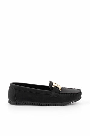 Siyah  Kadın Loafer Ayakkabı K01542167701