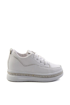 Beyaz  Kadın Sneaker K01566025109