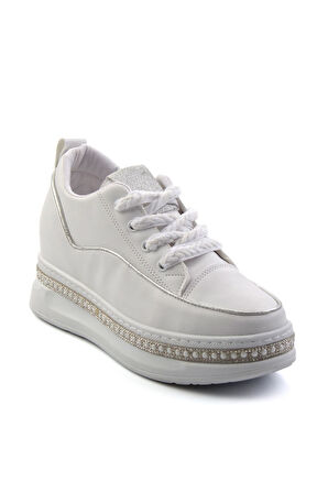 Beyaz  Kadın Sneaker K01566025109