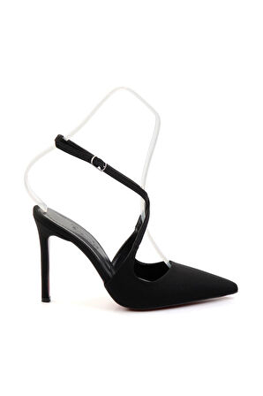 Siyah  Kadın Klasik Topuklu Ayakkabı K01565041171