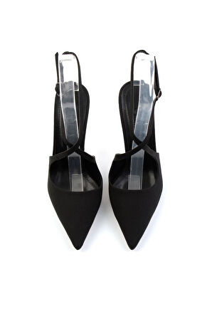 Siyah  Kadın Klasik Topuklu Ayakkabı K01565041171