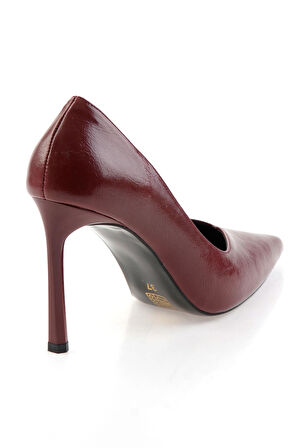 Bordo  Kadın Klasik Topuklu Ayakkabı K01565016042