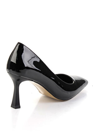 Siyah  Kadın Klasik Topuklu Ayakkabı K01565016898