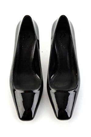 Siyah  Kadın Klasik Topuklu Ayakkabı K01565016898