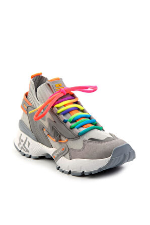 Gri Süet  Kadın Sneaker K01566037002