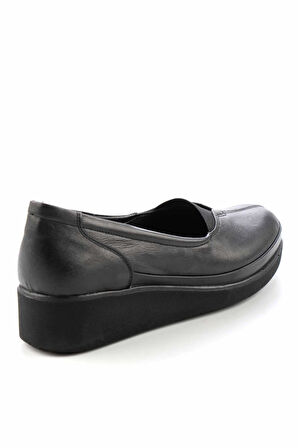 Siyah Leather Kadın Casual Ayakkabı K01586060103