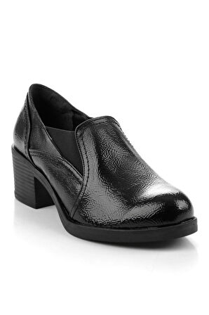 Siyah  Kadın Klasik Topuklu Ayakkabı K01586372508