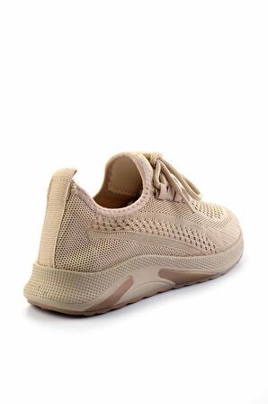 Bej Triko  Kadın Sneaker K01590010182