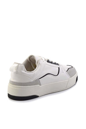 Beyaz Siyah  Kadın Sneaker K01591513009