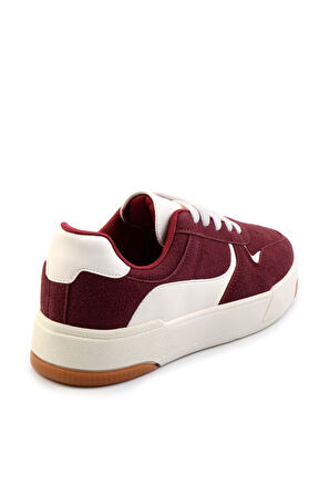 Bordo Süet  Kadın Sneaker K01591511502