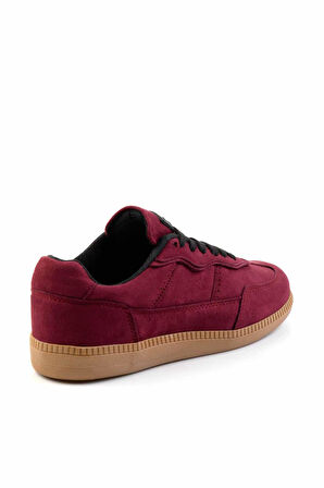 Bordo Süet  Kadın Sneaker K01591512502