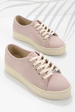 Bambi Lila Nubuk  Kadın Sneaker K01590046401