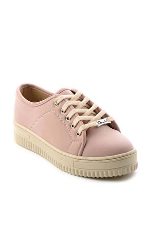 Bambi Lila Nubuk  Kadın Sneaker K01590046401