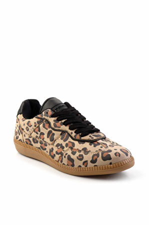 Leopar Süet  Kadın Sneaker K01591512502