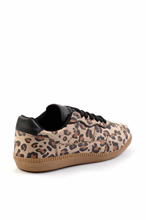 Leopar Süet  Kadın Sneaker K01591512502