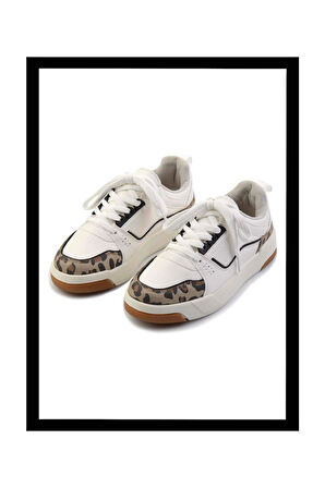 Leopar Süet  Kadın Sneaker K01591513002