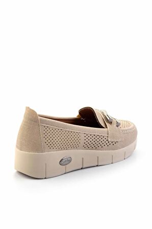 Vizon   Kadın Loafer Ayakkabı K01621050409