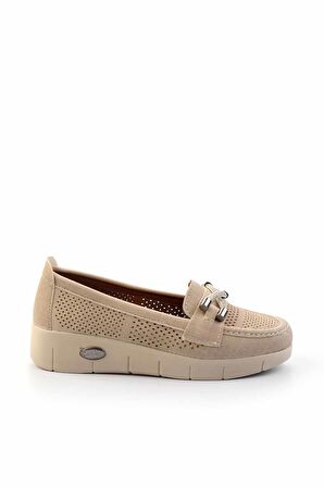Vizon   Kadın Loafer Ayakkabı K01621050409