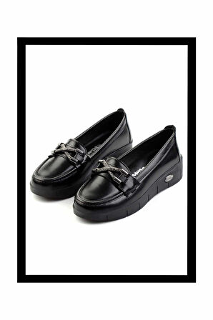 Siyah   Kadın Loafer Ayakkabı K01621056009