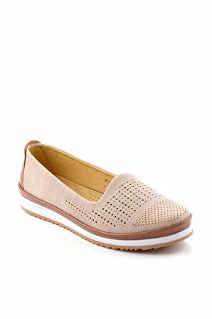 Bambi Vizon Kot  Kadın Casual Ayakkabi K01621301337