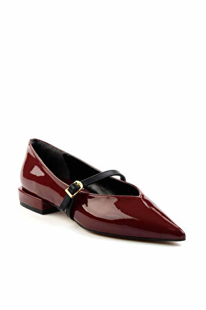 Bordo Rugan  Kadın Babet K01628018008