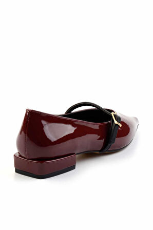 Bordo Rugan  Kadın Babet K01628018008