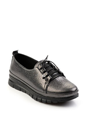 Parlak Platin  Kadın Casual Ayakkabı K01621102909