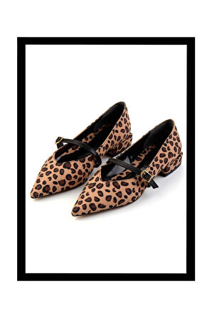 Leopar Kumaş  Kadın Babet K01628018004