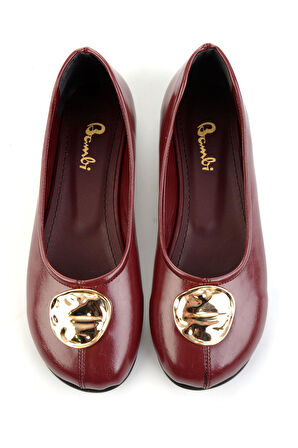 Bordo  Kadın Babet K01632258442