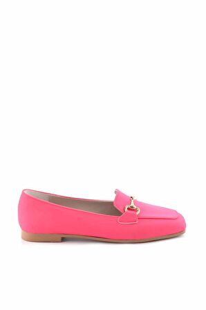 Bambi Mat Fusya  Kadın Loafer Ayakkabi K01641165409