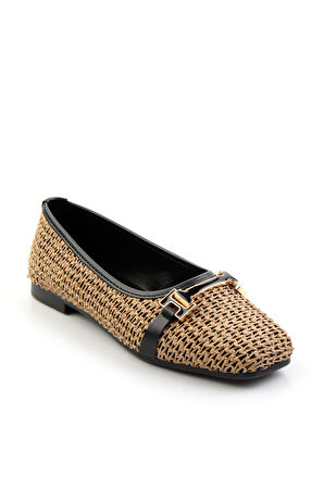 Siyah Hasır  Kadın Babet K01641167828