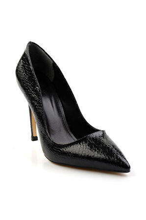 Siyah  Kadın Klasik Topuklu Ayakkabı K01667002307