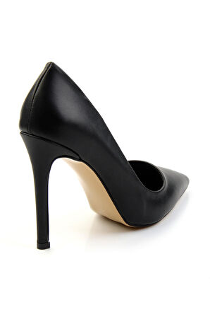 Siyah  Kadın Klasik Topuklu Ayakkabı K01667002309