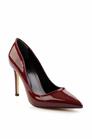 Bordo  Kadın Klasik Topuklu Ayakkabı K01667200008