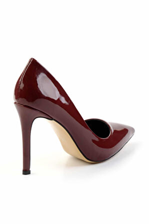 Bordo  Kadın Klasik Topuklu Ayakkabı K01667200008